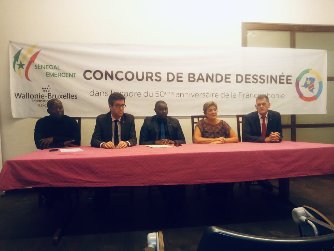 50 ans Francophonie : Concours de bande dessinée à Kinshasa