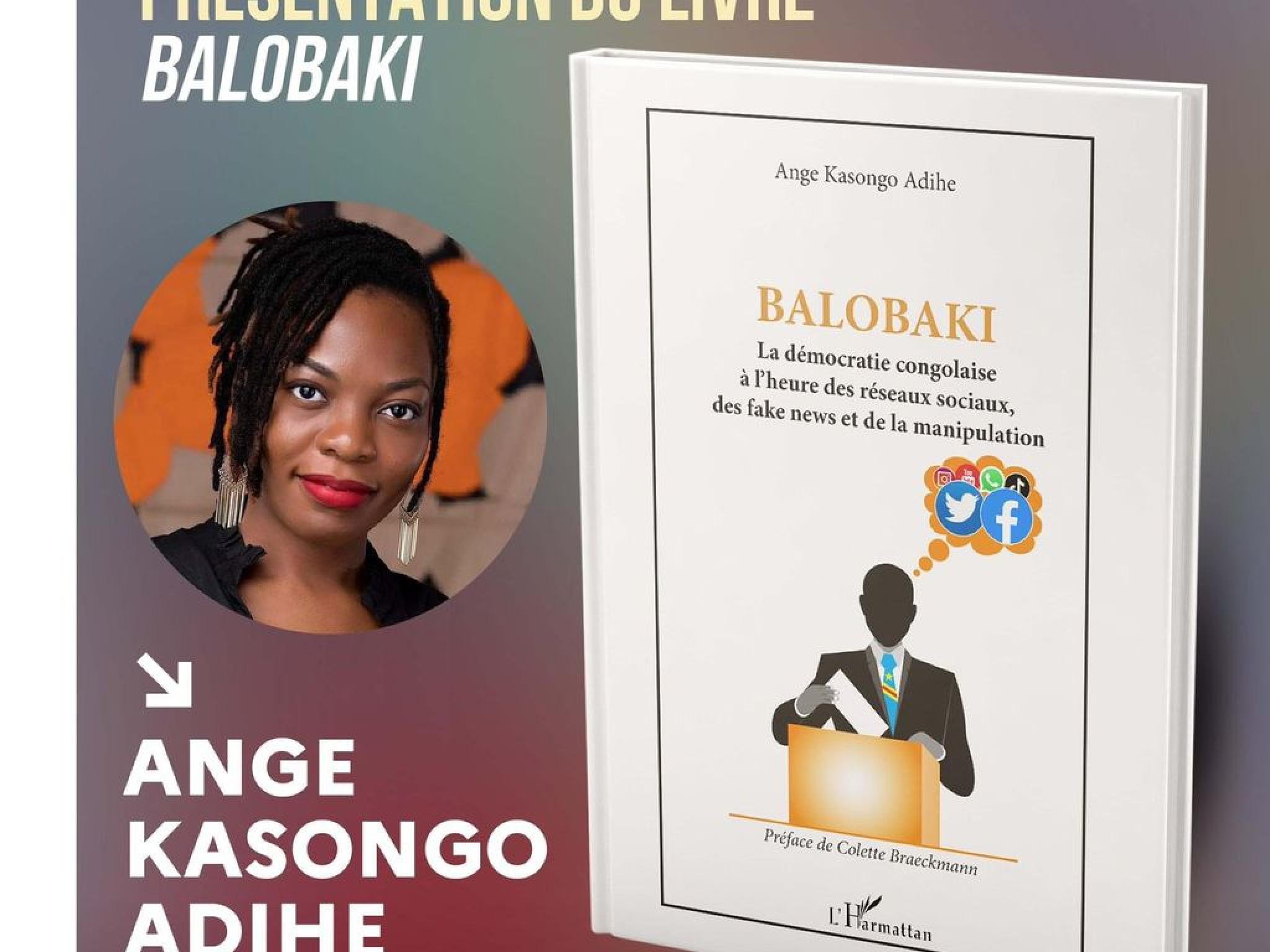 Littérature : « Balobaki », le nouveau « bébé » de la Journaliste Ange Kasongo