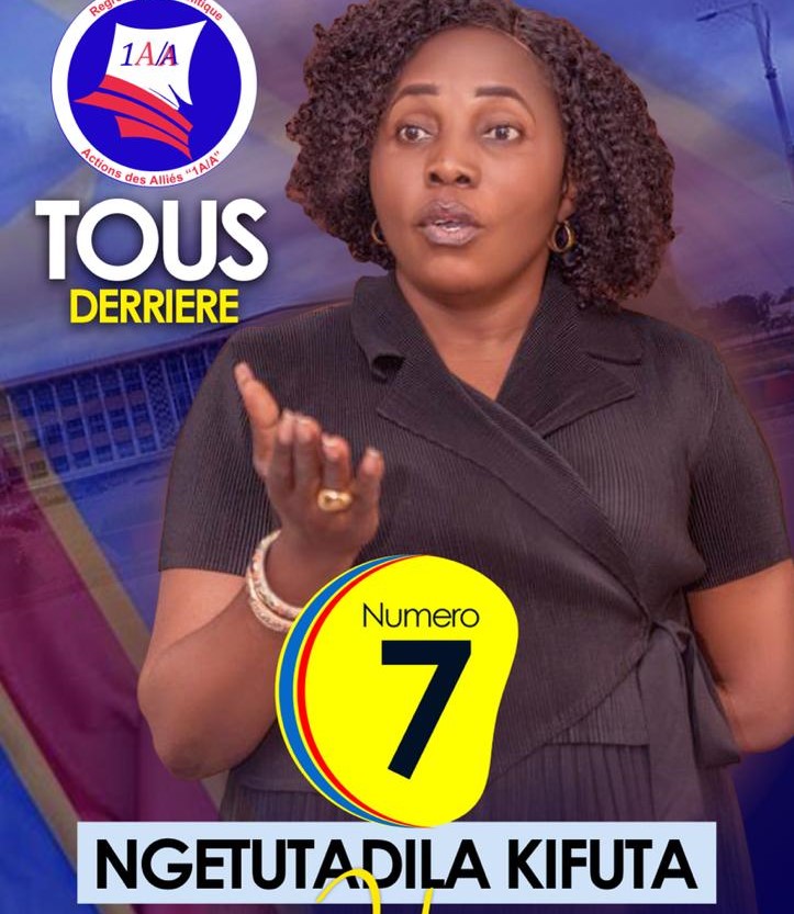 Elections Législatives : Mama Kalunga (aussi) se jette à l’eau