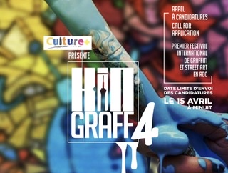 Appel à candidature : Festival Kin Graff de retour  au mois de mai 2022