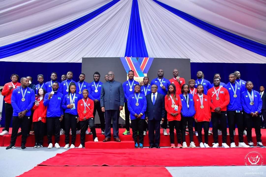 IXemes Jeux de la Francophonie | Devant les athlètes congolais : Félix Tshisekedi évoque l’organisation des Jeux de la Rdcongo