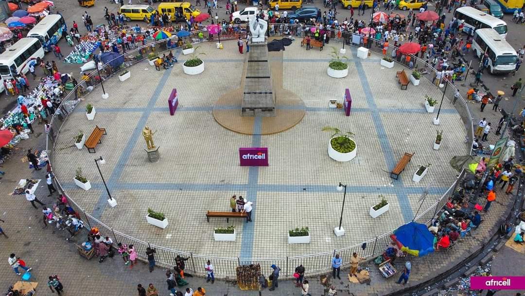 Africell RDC rénove la Place des Artistes à Matonge