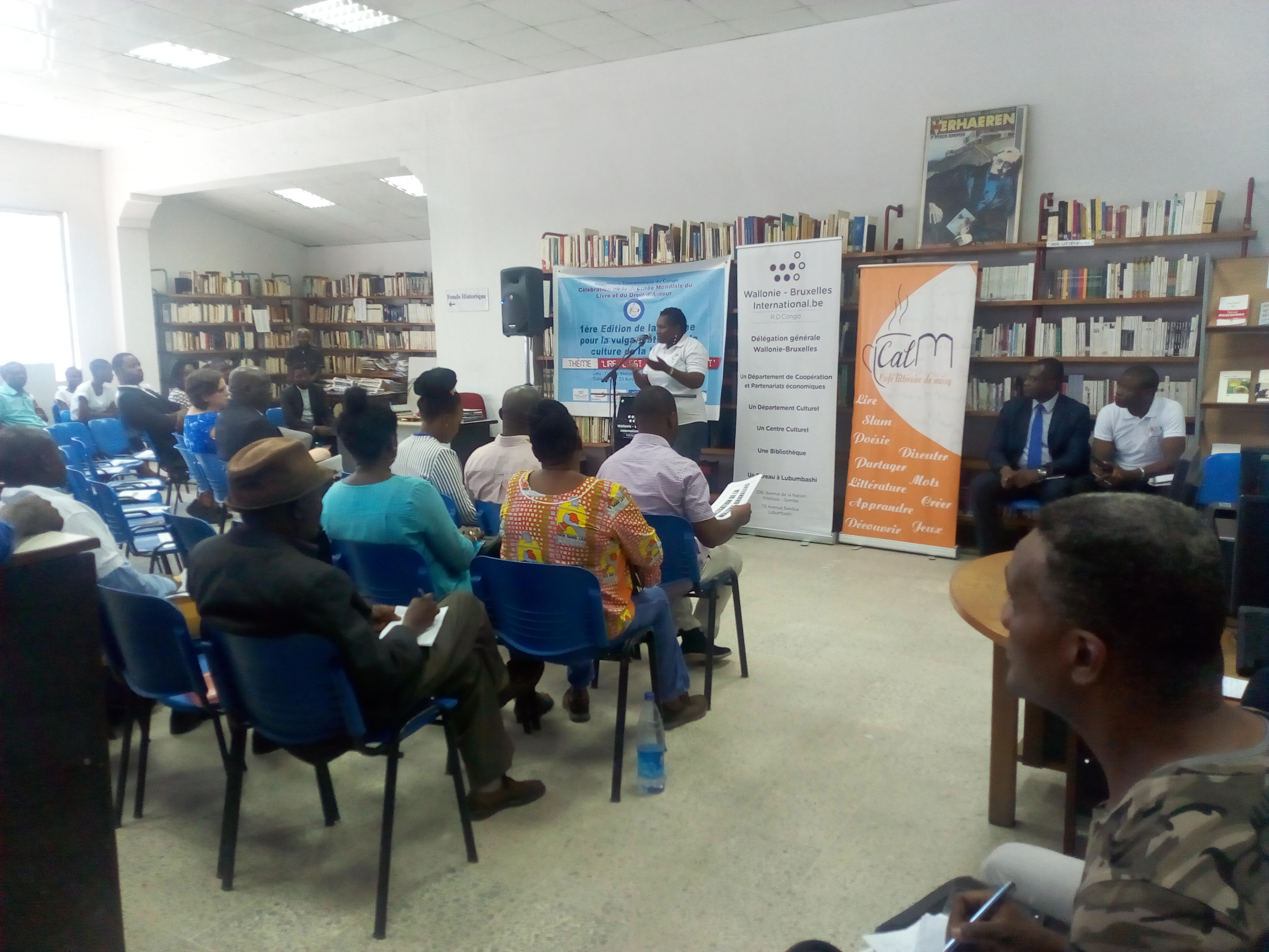 « Le Livre papier reste un support sûr (…) » (Brain Tshibanda)