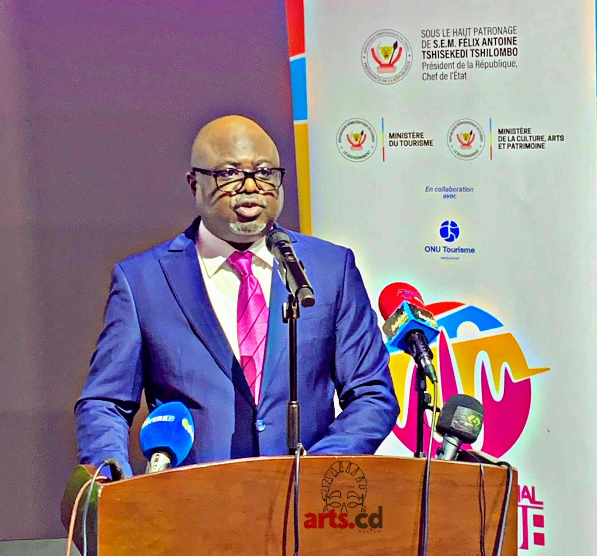 Festival mondial de la Musique et du Tourisme : « Une vitrine pour réparer l’image de la RDC et la replacer dans la carte touristique du monde », Didier M’Pambia