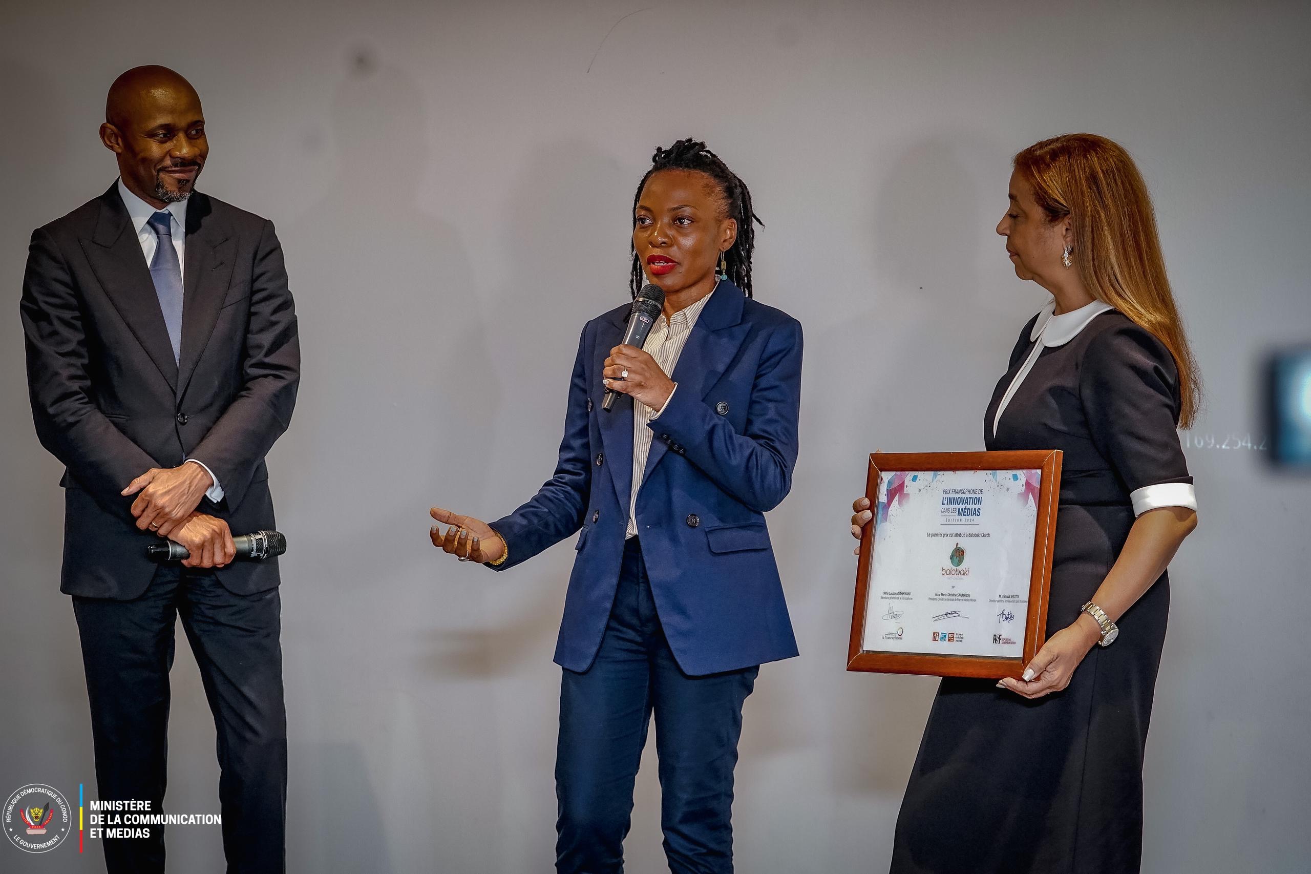 XIXe Sommet de la Francophonie : Patrick Muyaya honore les lauréats congolais