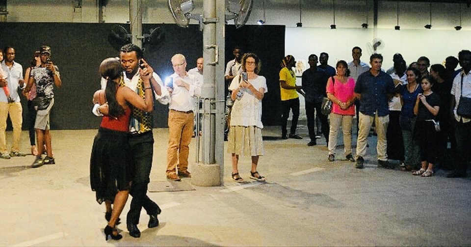 Expo: «Dernière danse sur mon balcon» de Thothon Kabeya au Texaf Bilembo !