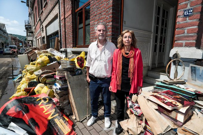 Belgique : La documentation de Thierry Michel emportée par les inondations !