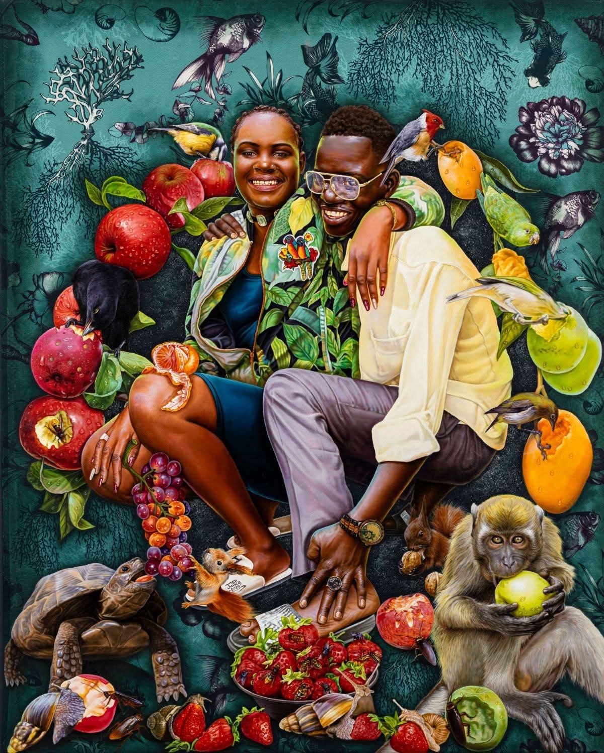 Expo : « Baninga Malamu », célébration picturale de JP Mika à la Gallérie Magnin de Genève ! 