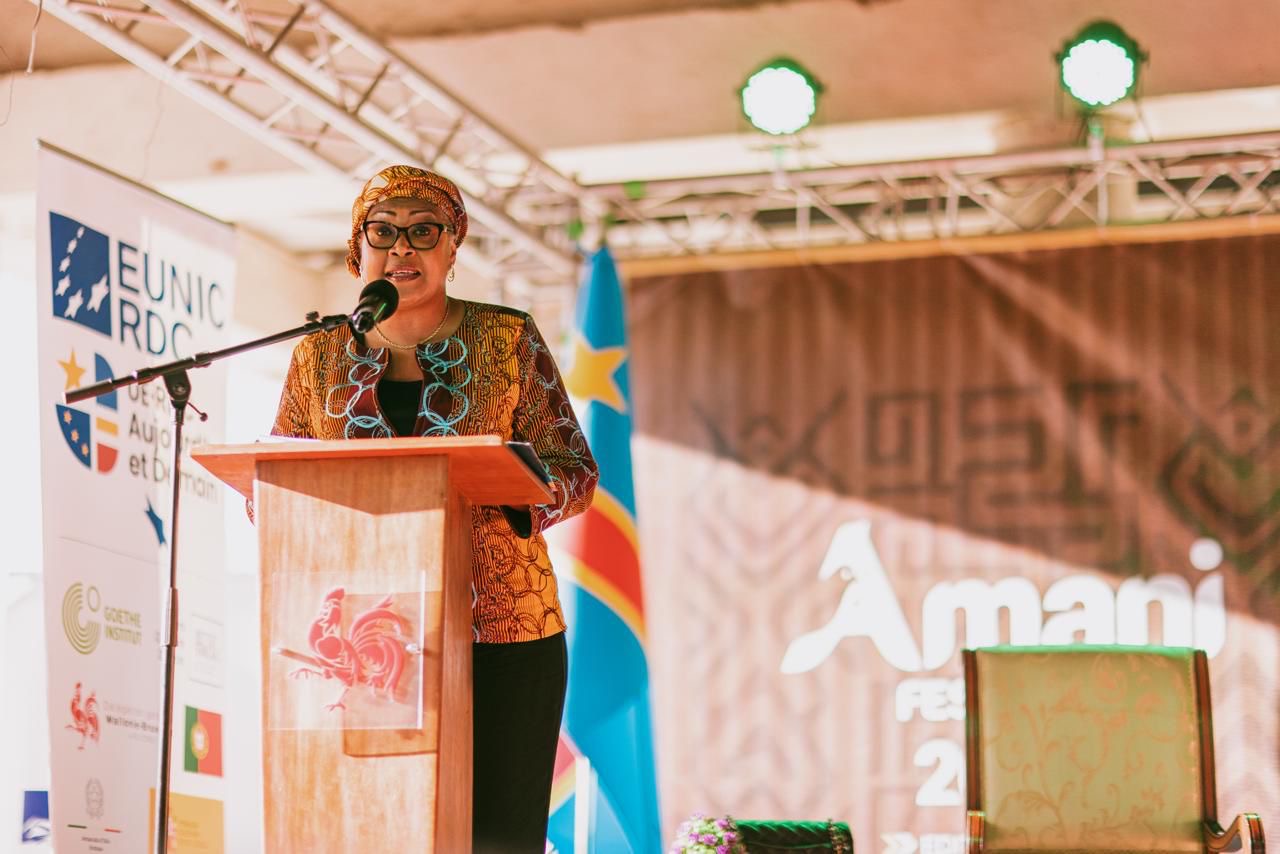 Lubumbashi : « Le festival Amani 2026 est un acte de foi » (Judith Suminwa)