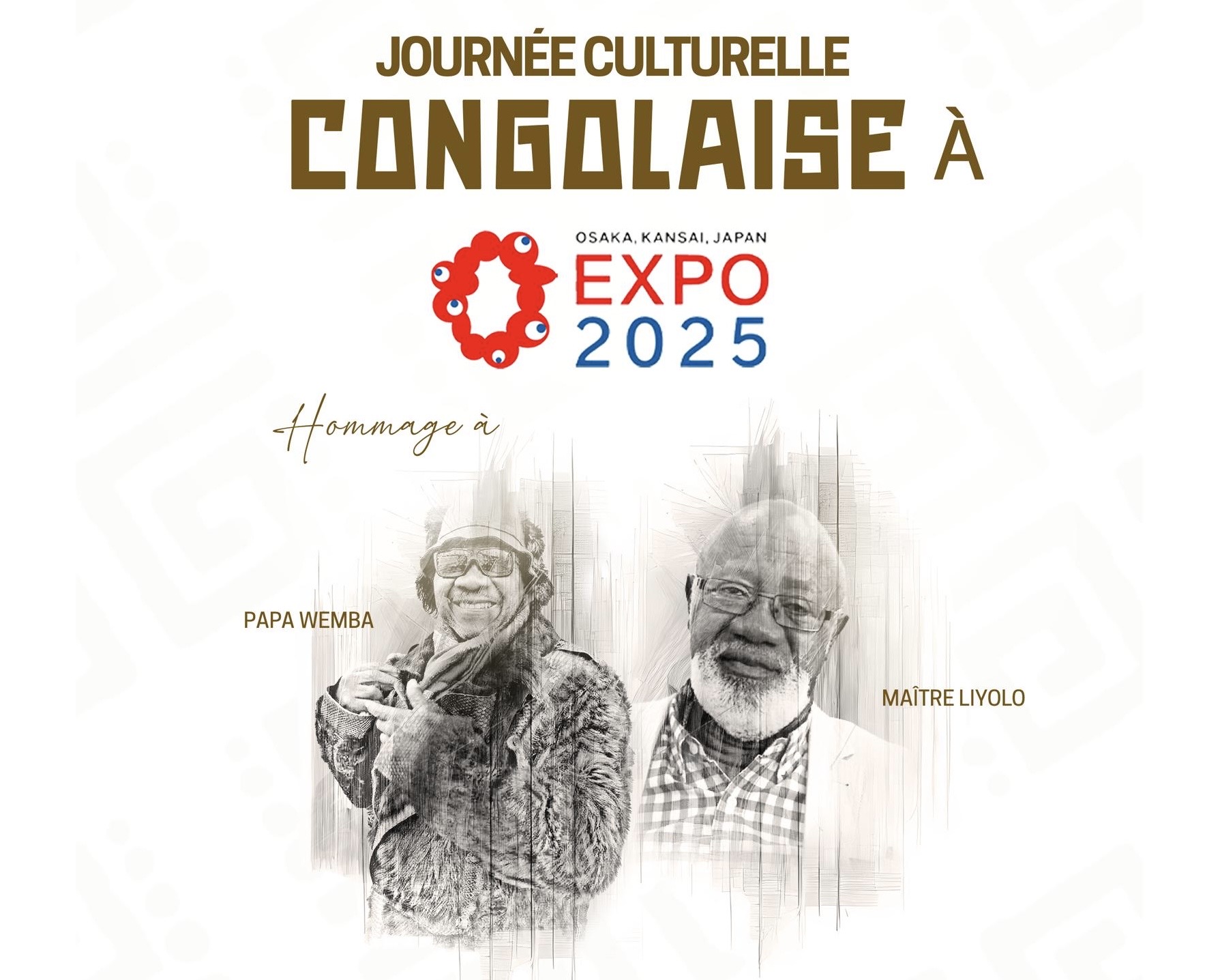 Expo Osaka 2025 : Une journée culturelle pour rendre hommage à Papa Wemba et Maître Liyolo