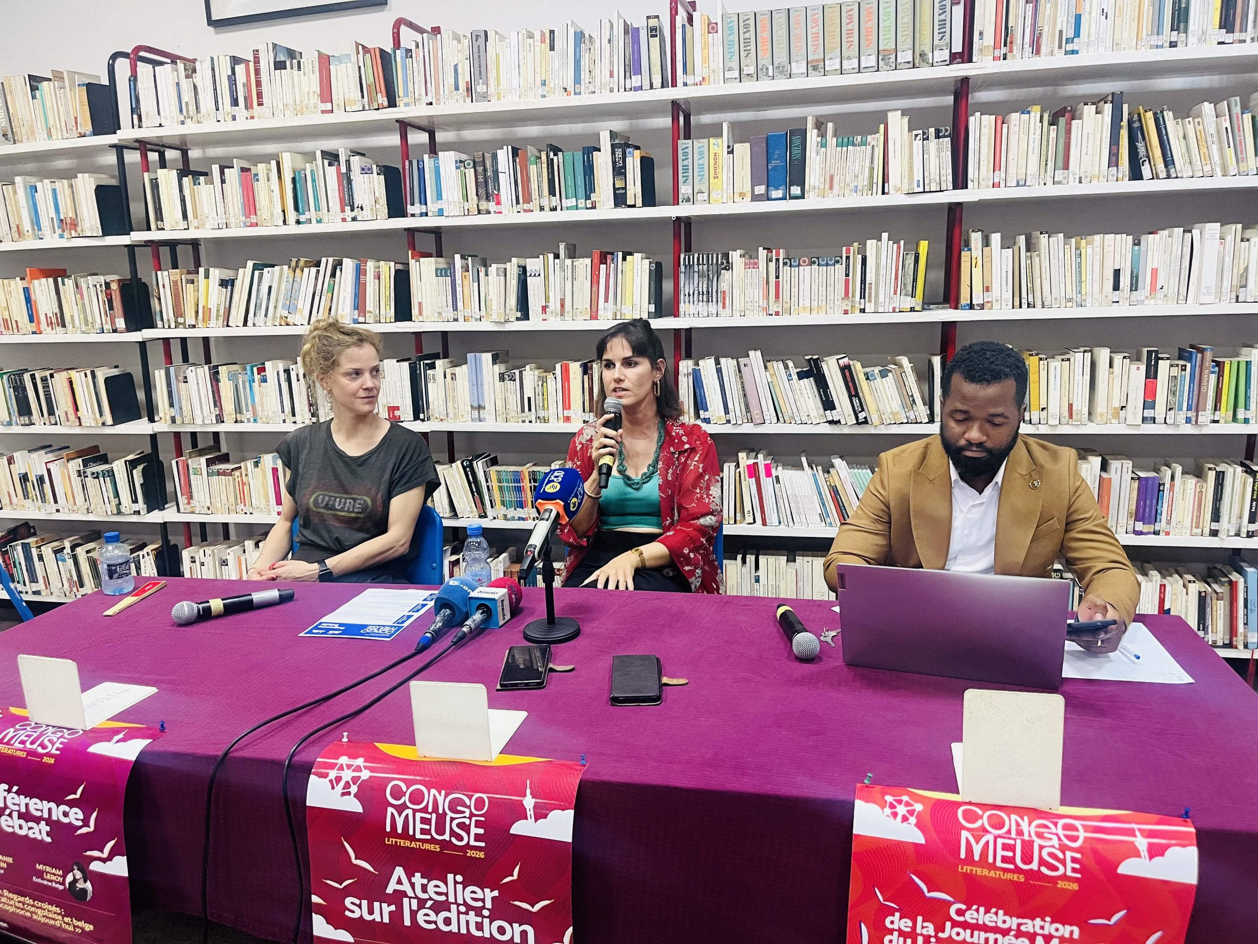 Kinshasa : « Congo Meuse », un pont littéraire entre deux rives francophones