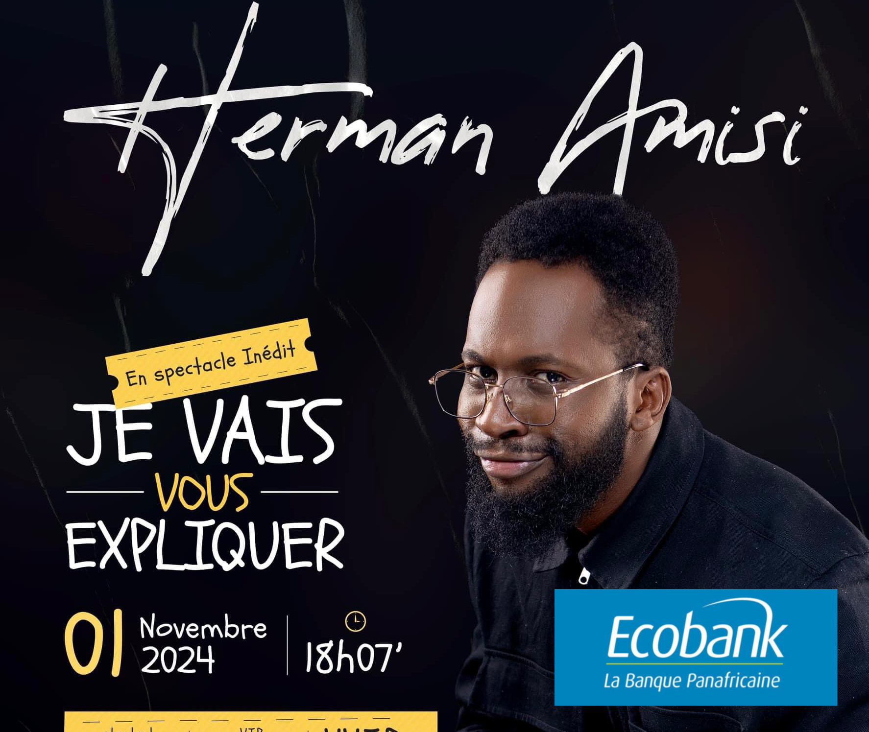 Humour : Ecobank s’associe avec Herman Amisi pour célébrer la culture congolaise !