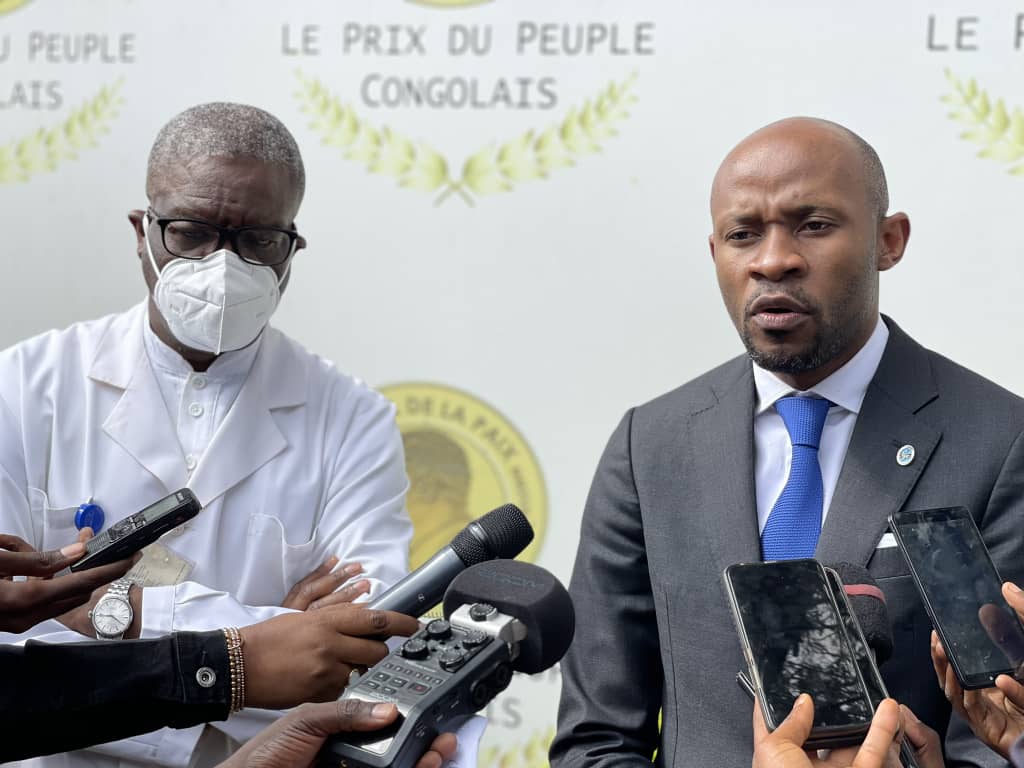 Médias : Patrick Muyaya et Denis Mukwege s’engagent à mieux vendre l’image de la RDC