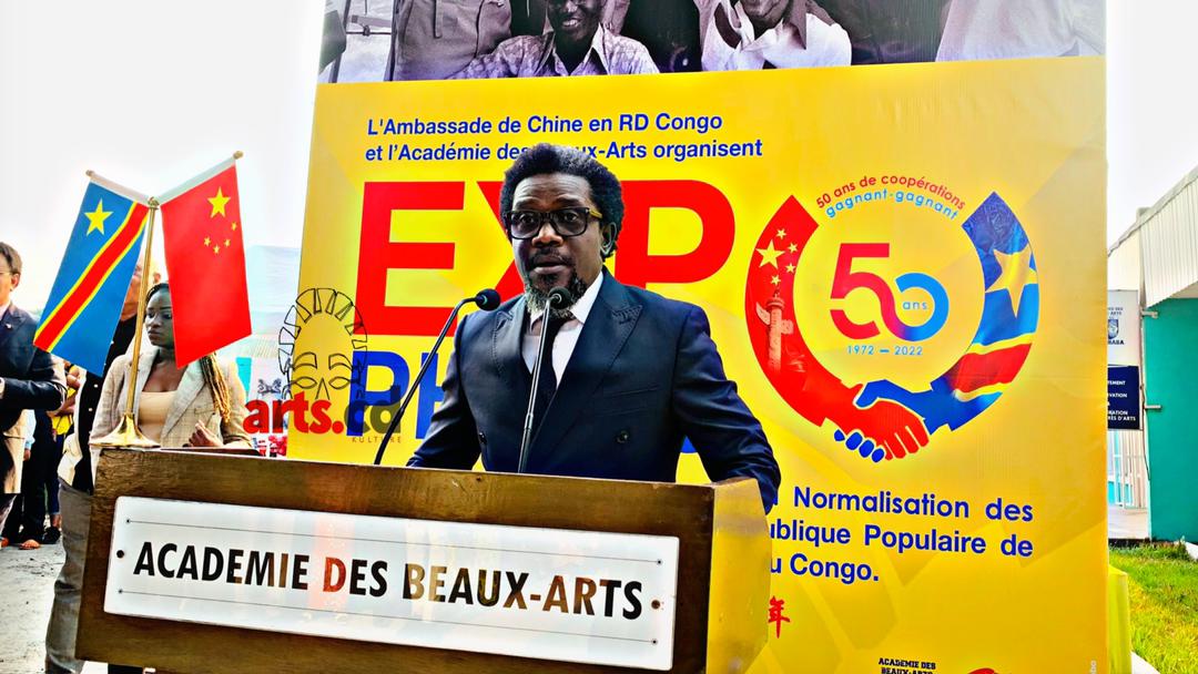 Expo-photos des 50 ans de la coopération Chine-RDCongo à l’Académie des beaux-arts ! 