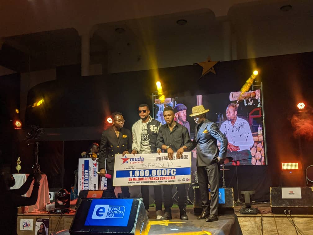 Nord Kivu: L’artiste Typhon Paluku remporte la 1ère éd de Muda Superstar