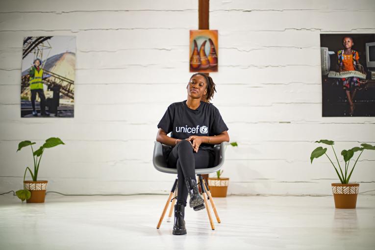 Céline Banza désormais ambassadrice nationale de l’Unicef