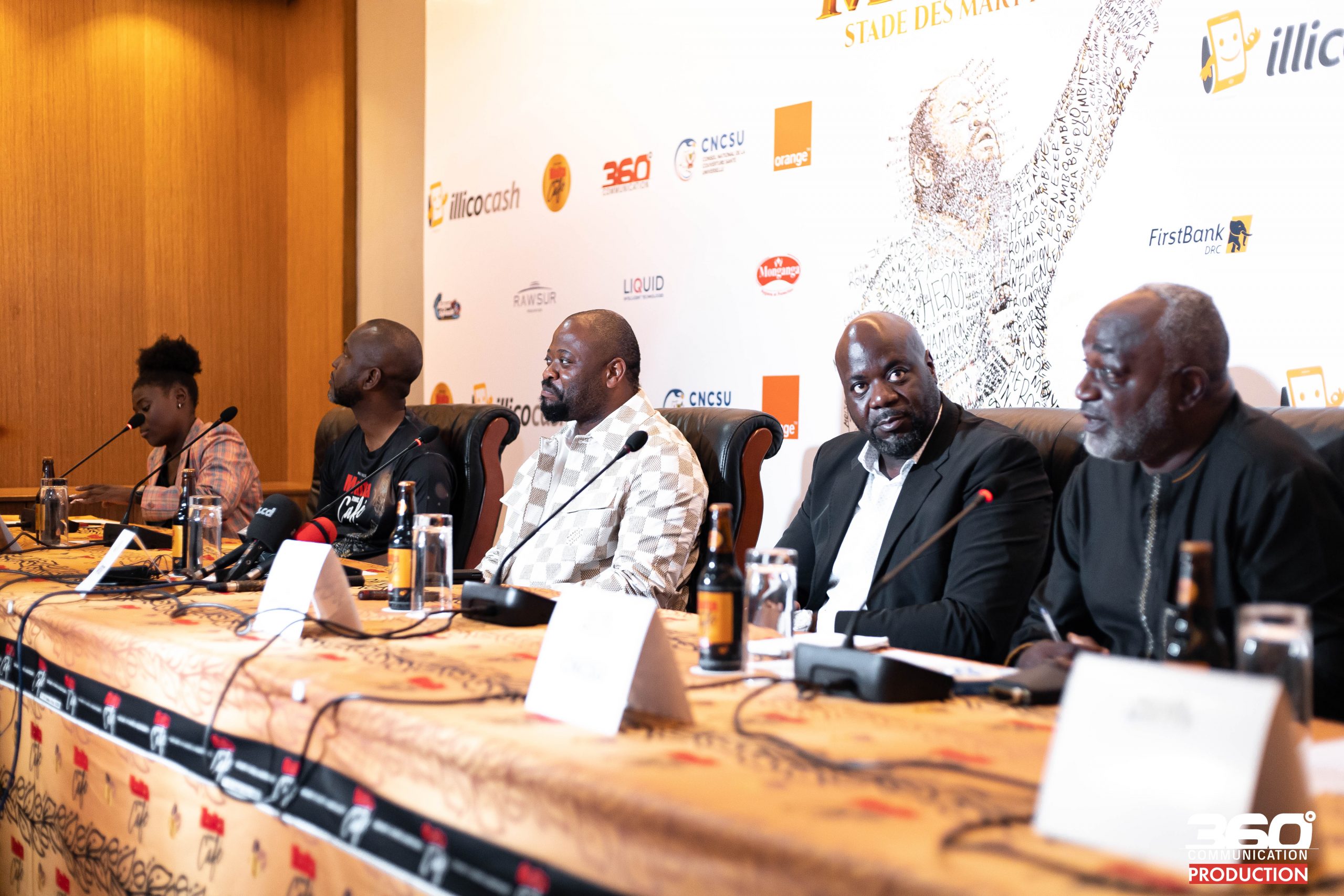 « Pour la date, le conflit n’existe plus entre nous et la Linafoot » (Ethel Ngombe, producteur de Moise Mbiye au stade des martyrs