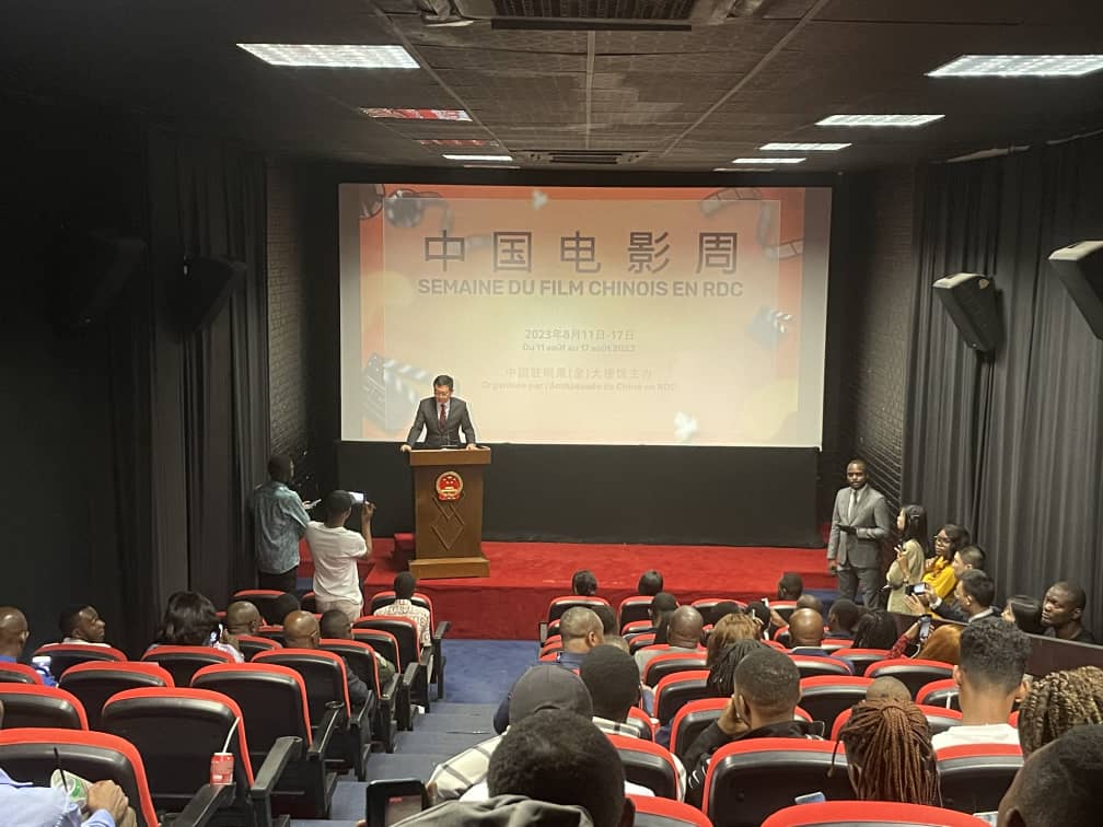 Cinéma : Ouverture de la Semaine du film chinois à Kinshasa