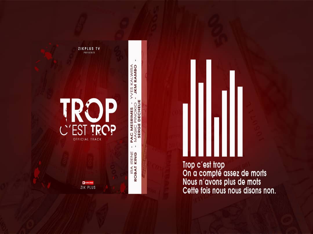 « Trop c’est trop », Sept artistes s’unissent pour dénoncer l’insécurité à Goma