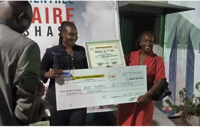 Prix Zamenga : Hananie Nzenda remporte la sixième édition
