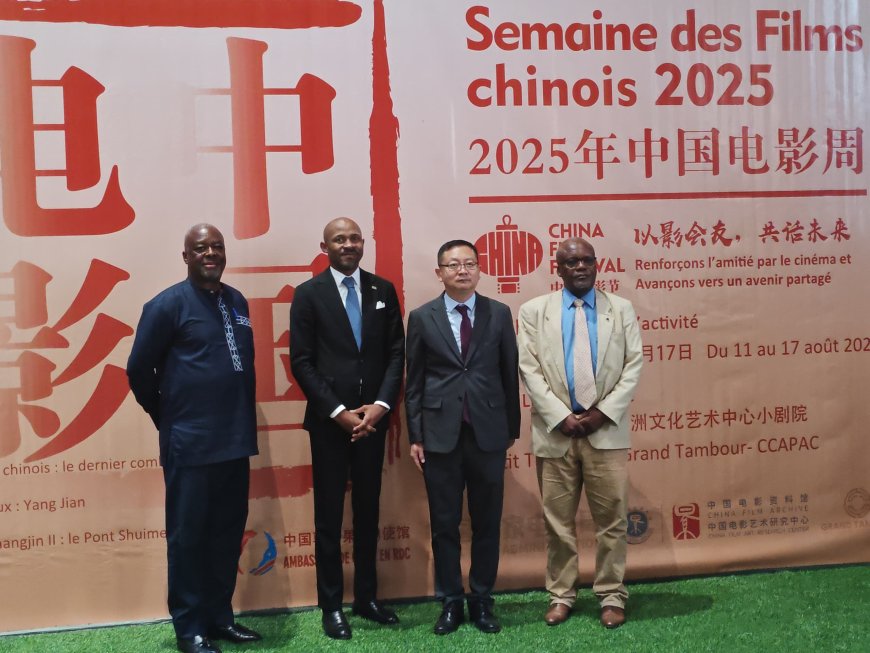 Cinéma : La Semaine des films chinois ouvre sa 3 édition à Kinshasa