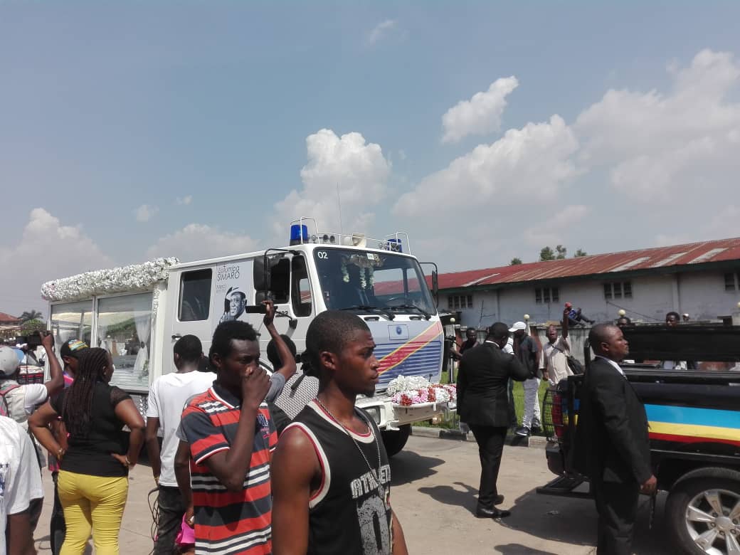 La dépouille de Lutumba en route pour le Palais du peuple !