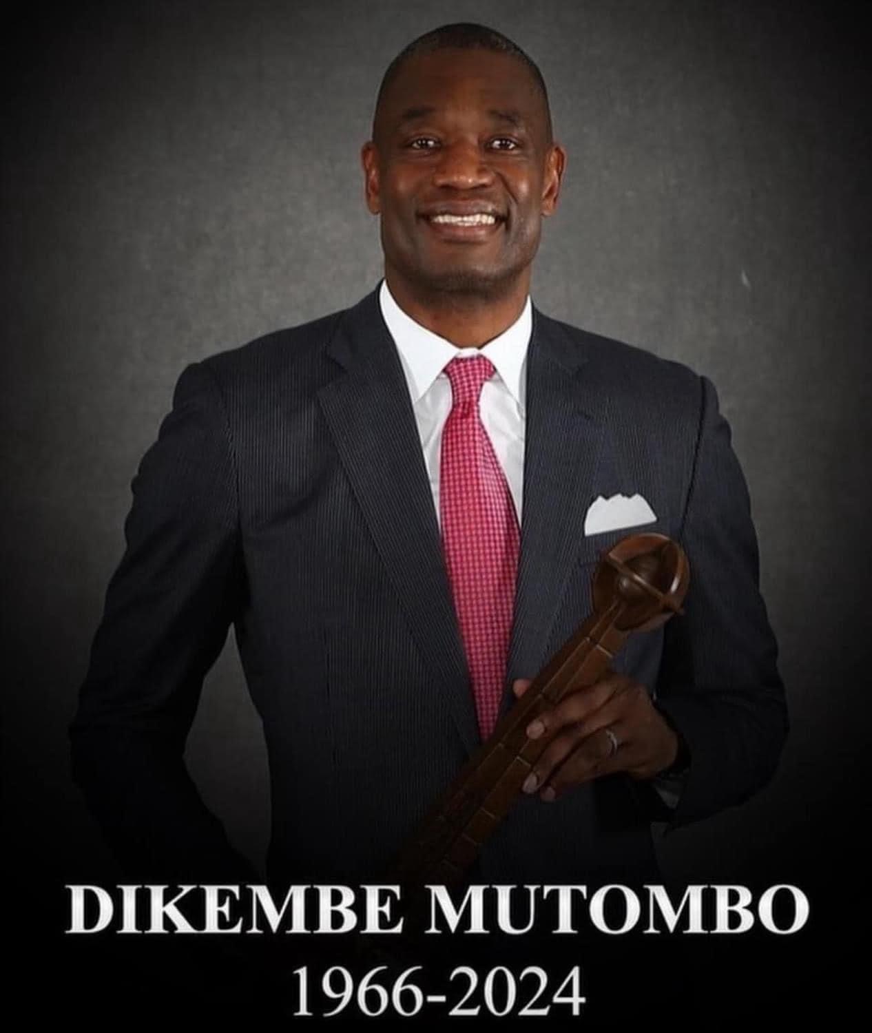 Mutombo Dikembe, Mort d’un géant ! (Témoignage)*