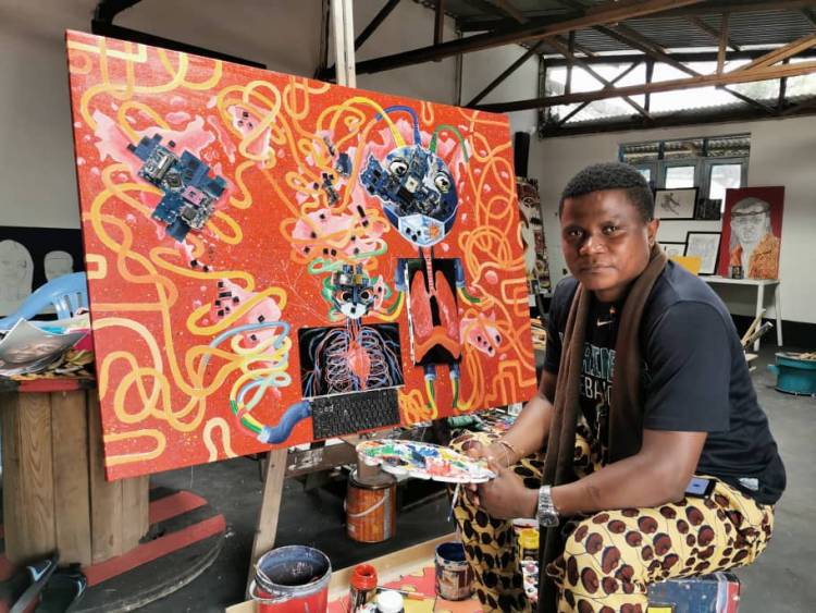 Paris / Expo Collective : « Fragment », thème de la participation de l’artiste visuel  Thierry Vahwere Croco
