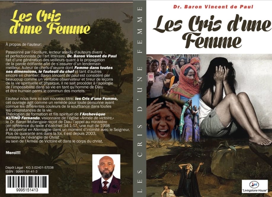 Vernissage des ouvrages « Les Cris d’une femme» et « Le Fauteuil d’un chef » à Kinshasa