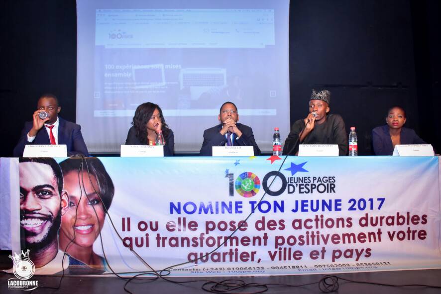 « 100 jeunes pages d’Espoir » veut redorer l’image de la jeunesse congolaise !