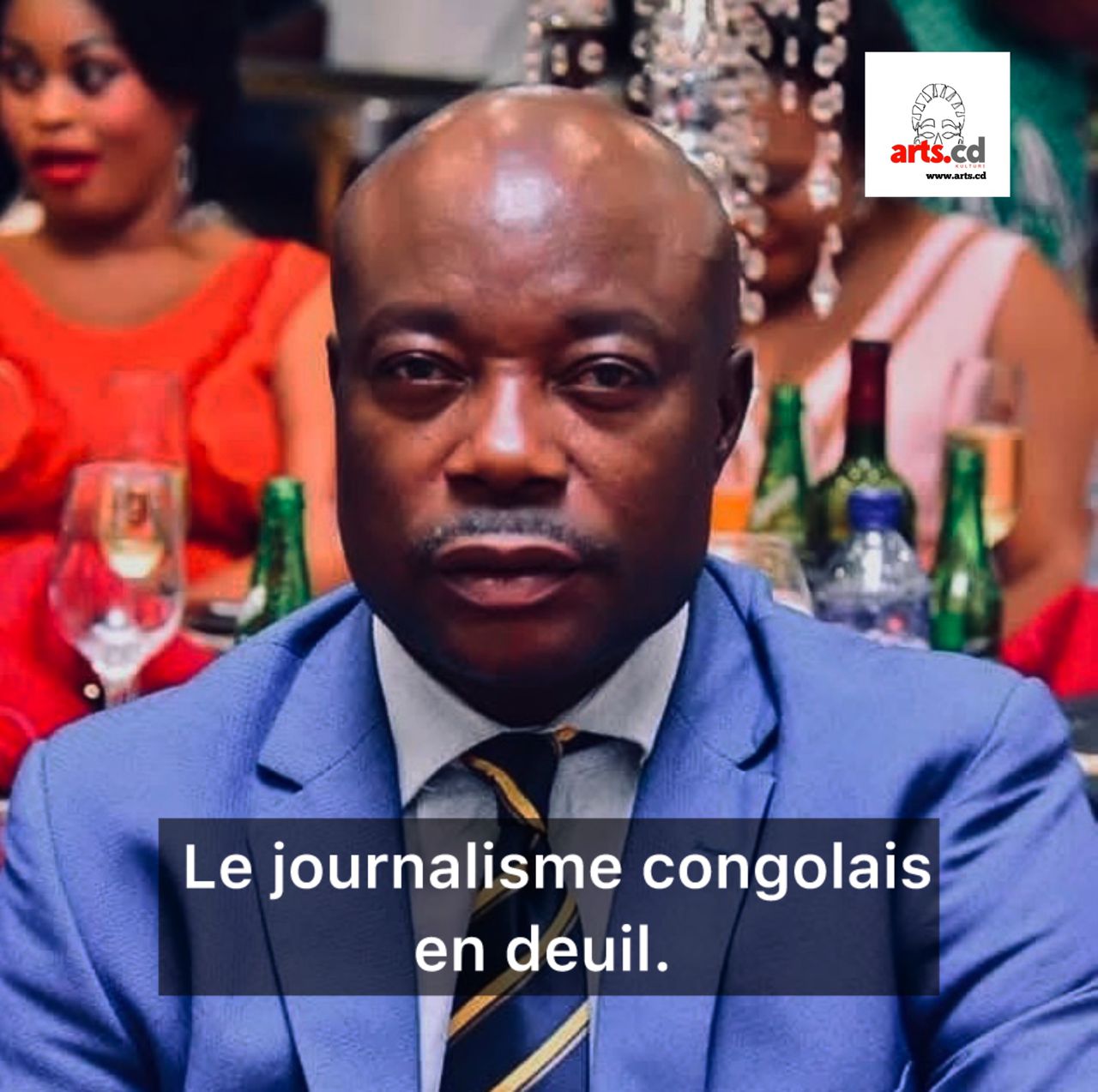 Presse congolaise : le journaliste Apo Ipan n’est plus, ses confrères journalistes en larme 