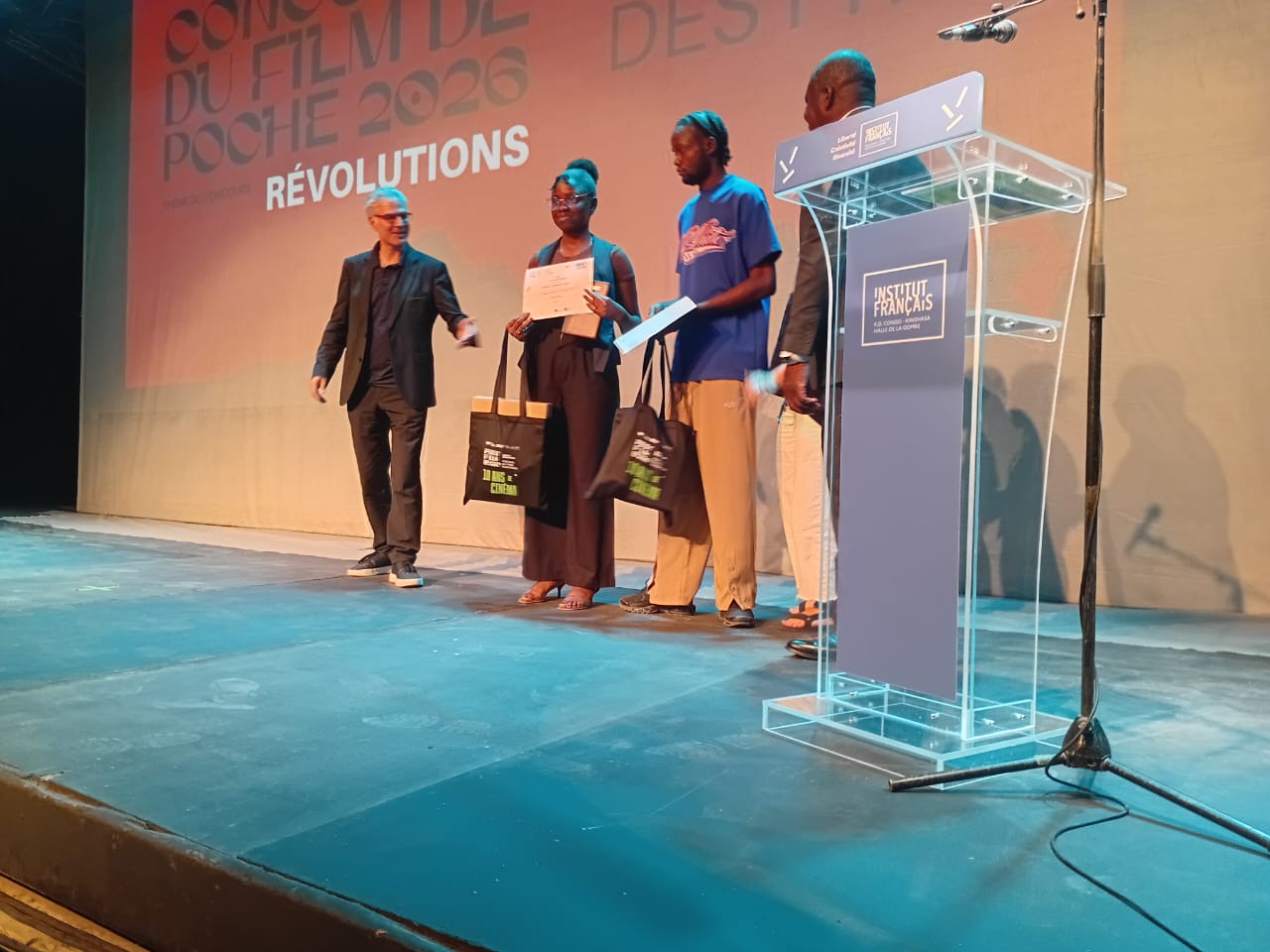 Remise des prix du concours « Films de poche » aux lauréats 2026