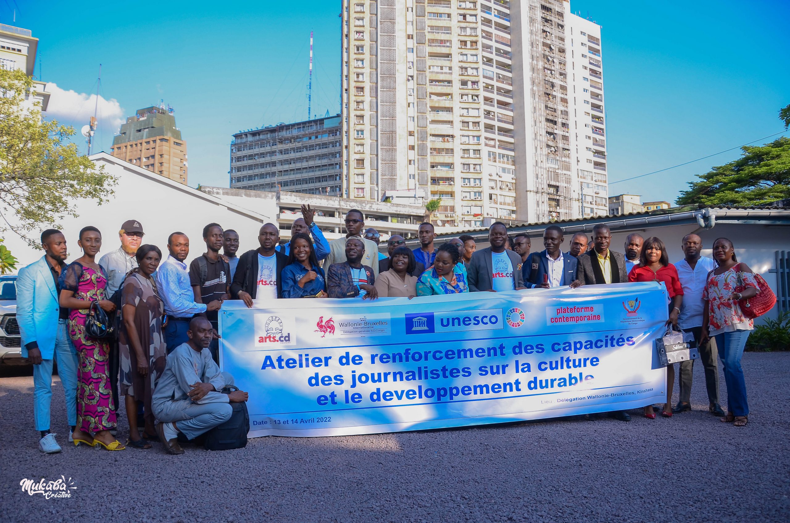 Kinshasa: à l’initiative du média Arts.cd, des journalistes outillés sur la culture et le développement durable  