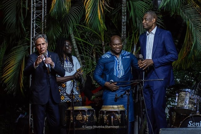 Les jazzmens congolais honorés par Antony Blinken, Secrétaire d’état américain