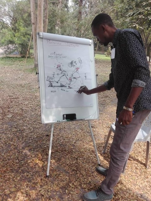 Expo : 114 caricatures pour peindre la marche de la démocratie en RDCongo