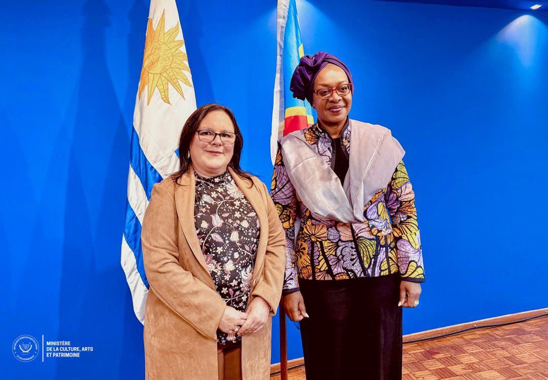 Coopération culturelle : La RDCongo ouvre ses portes à l’Uruguay ! 