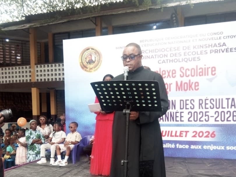 Éducation : CALI à l’honneur à la clôture de l’année scolaire 2025-2026 au CS Mgr Moke