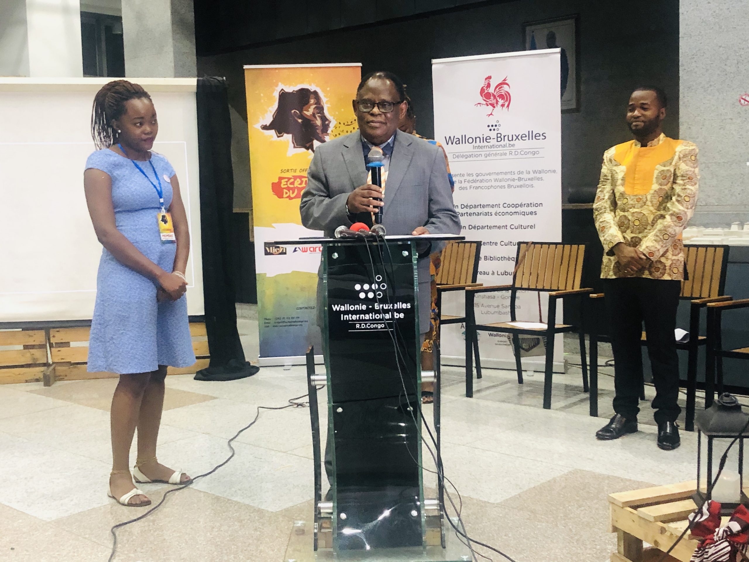 Ndaywel, Yoka, Ngandu, Mulongo, Mumengi, Nkashama,… honorés « les Écrivains du Congo Asbl »