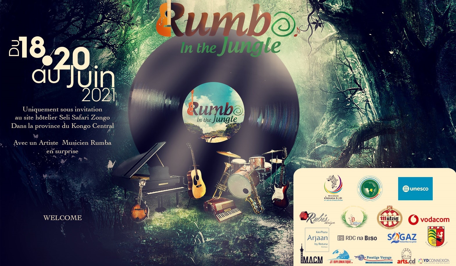 « Rumba In The Jungle », le Congo de la musique en fête au Zongo