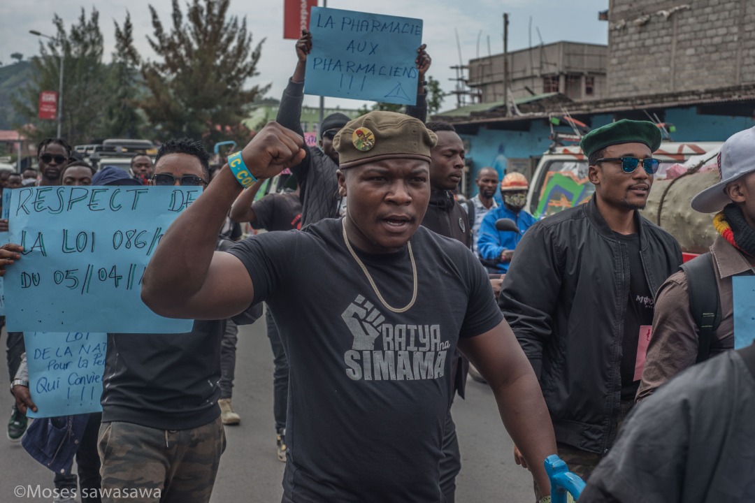 Nord-Kivu: Les artistes de Goma dans la rue pour revendiquer !
