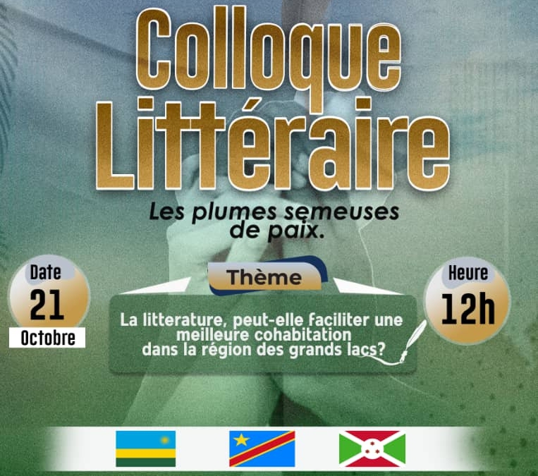 Bukavu : Colloque littéraire des auteurs de la Région des Grands Lacs !