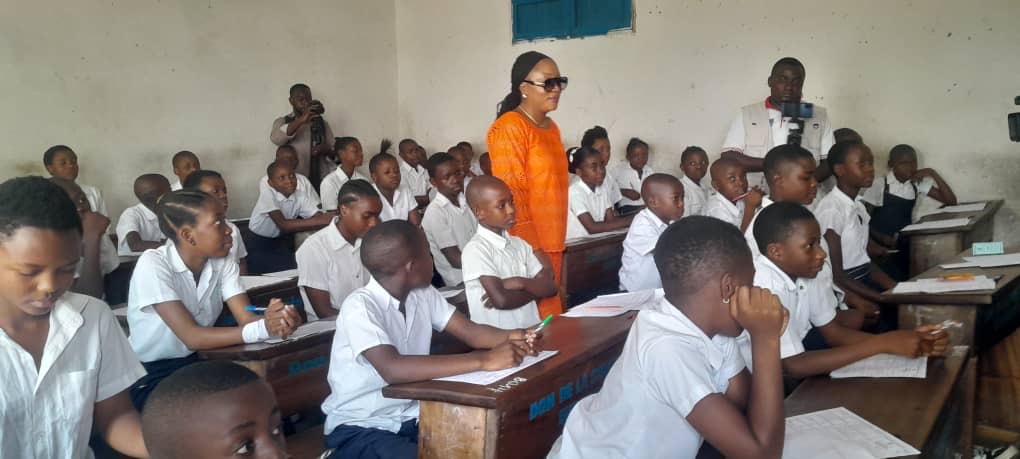 Nord-Kivu:  Des élèves répondent à l’appel des épreuves de fin d’études primaires