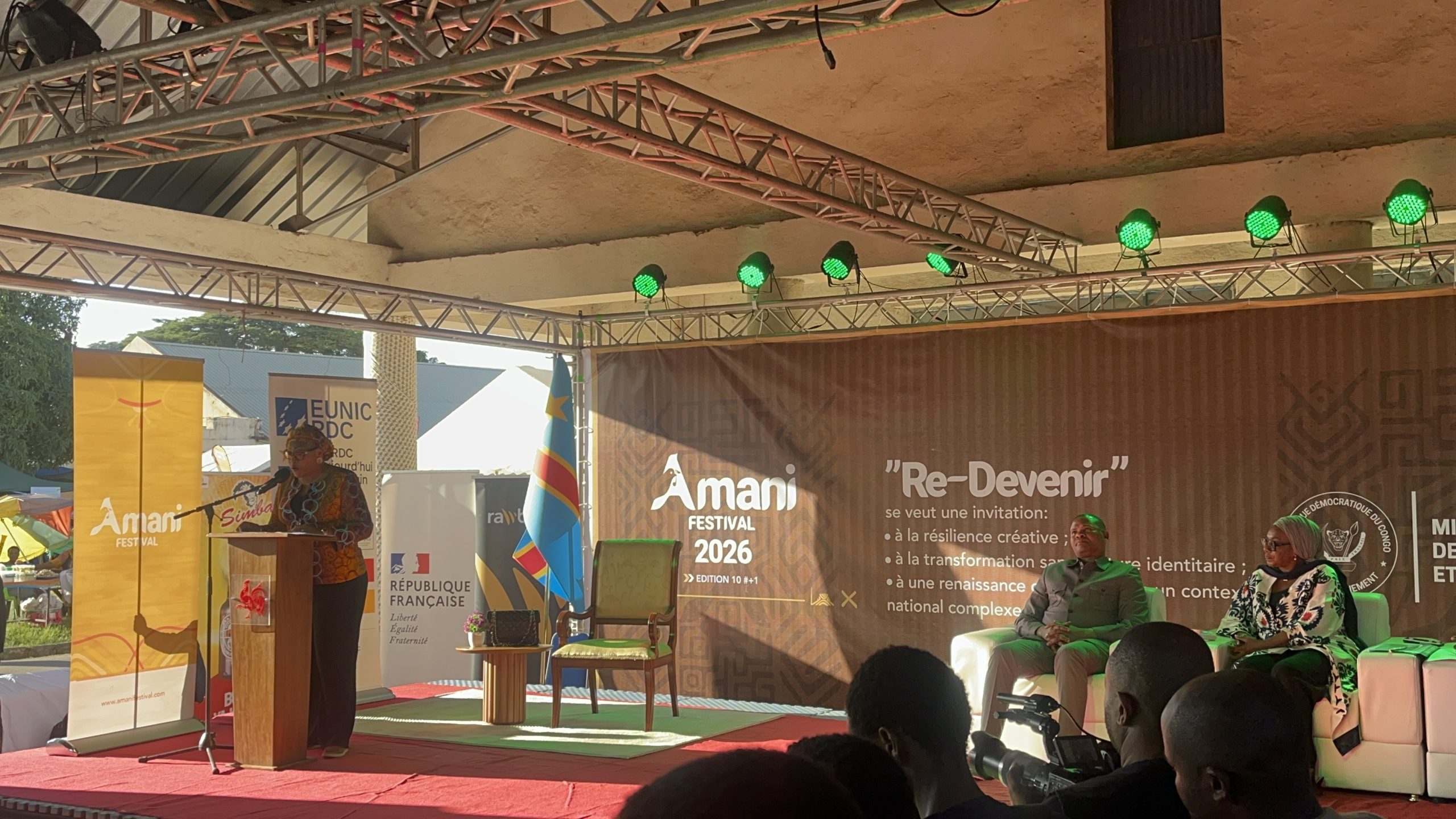 Lubumbashi : Judith Suminwa lance le Festival Amani XI