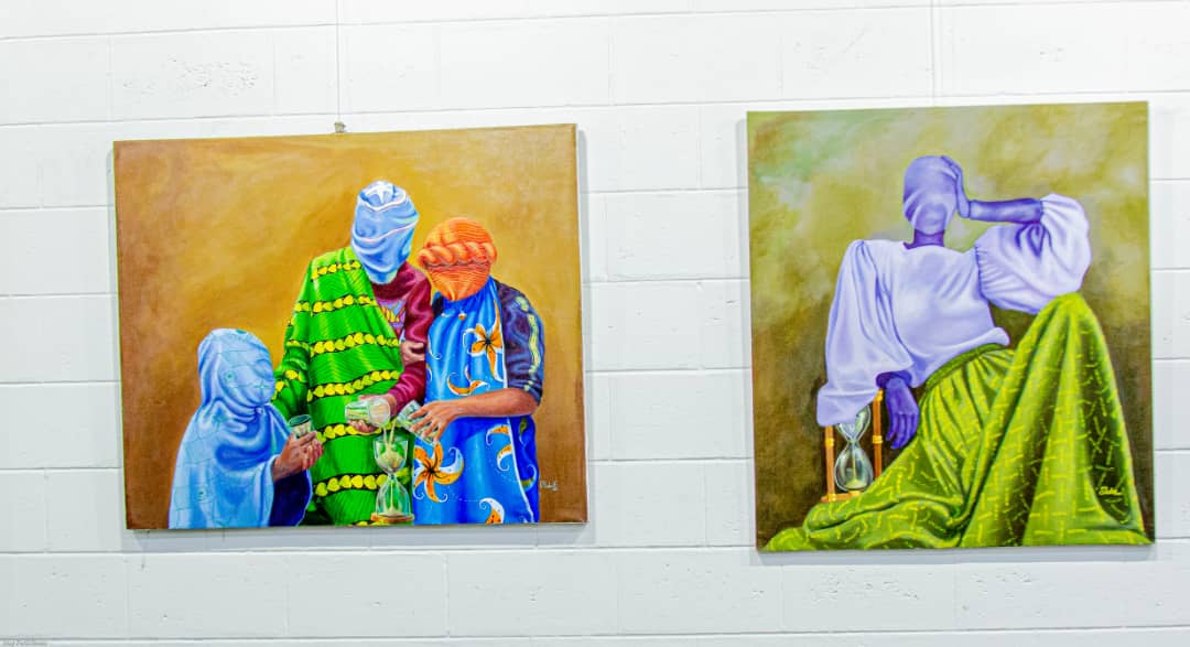 3ème édition du SIAVKIN : Exposition des tableaux à Texaf Bilembo