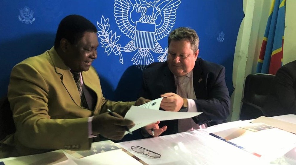 L’Institut National des Archives reçoit un coup de pouce de l’Ambassade des Etats-Unis !