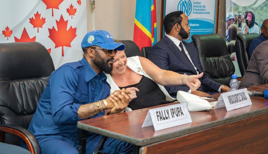 Kinshasa : Fally Ipupa, avec le soutien du Canada, lance projet « Toye kola »
