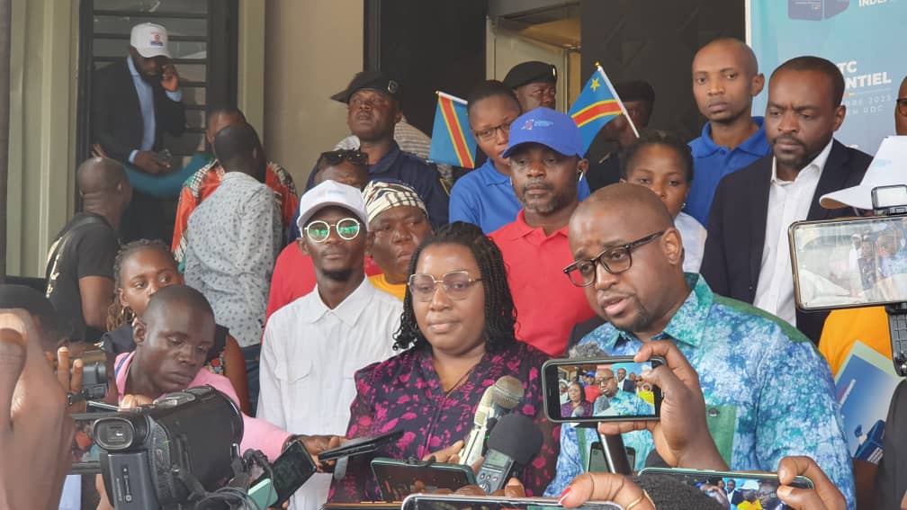 Elections Et Nous : « Notre candidature incarne un nouveau départ pour un autre Congo (…) », Floribert Anzulini après le depot de sa candidature à la CENI