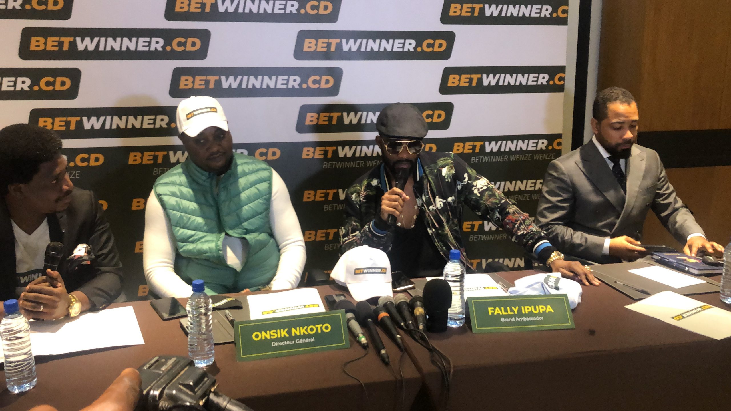 Fally Ipupa désormais ambassadeur de la société des paris sportifs Betwinner.cd