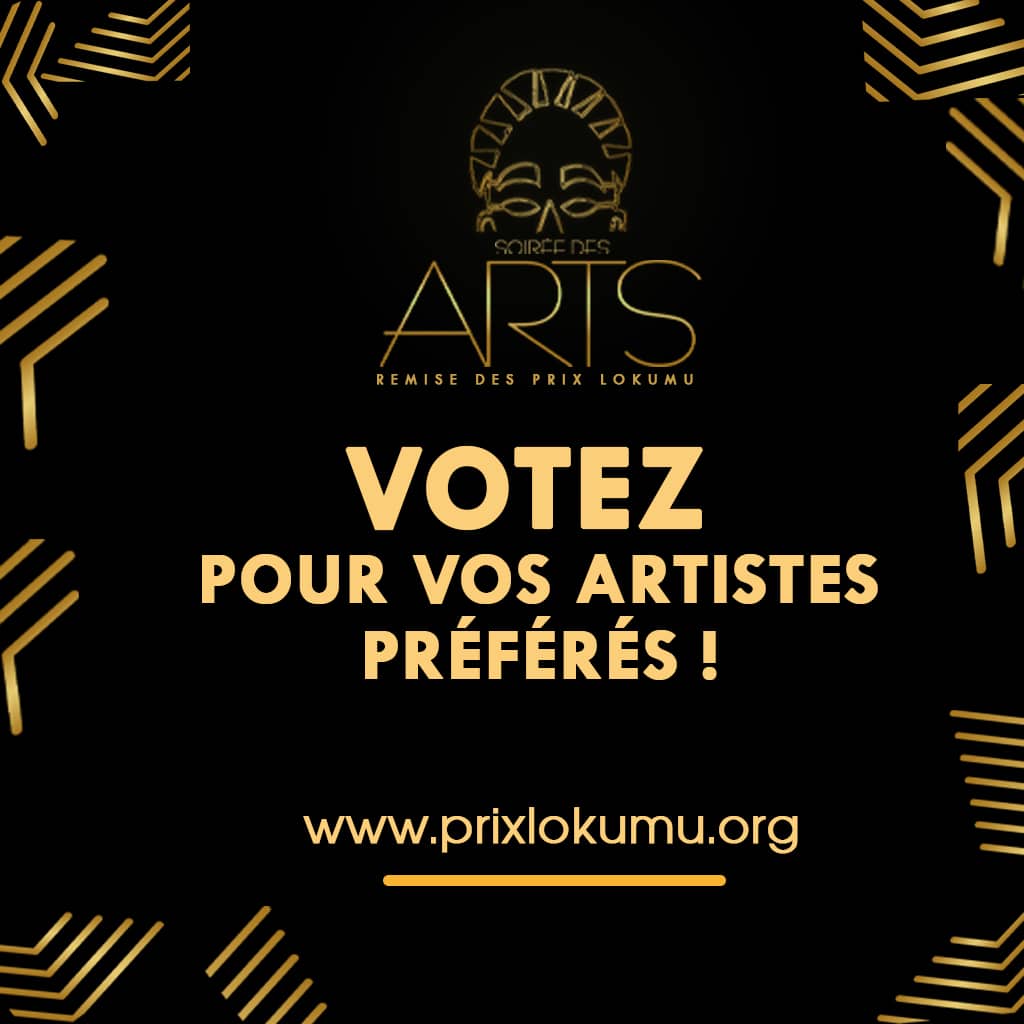 Prix Lokumu Arts.cd: Les votes sont déjà ouverts sur www.prixlokumu.org