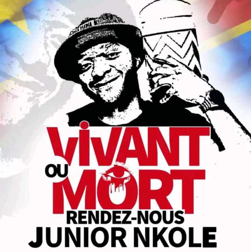 Des artistes dans la rue pour exiger la libération du web-humoriste Junior Nkole